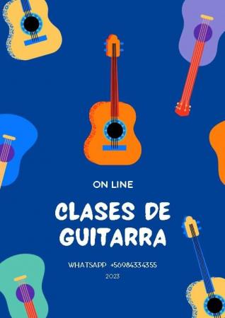 CLASES DE GUITARRA, PIANO O CANTO 