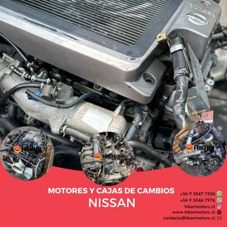 MOTORES Y CAJAS DE CAMBIOS NISSAN, DE IMPORTACIÓN 
